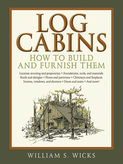 Title details for Log Cabins by William S. Wicks - Available